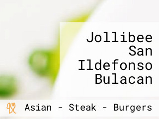 Jollibee San Ildefonso Bulacan