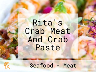 Rita's Crab Meat And Crab Paste