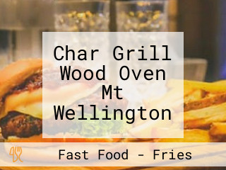 Char Grill Wood Oven Mt Wellington