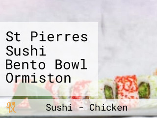 St Pierres Sushi Bento Bowl Ormiston