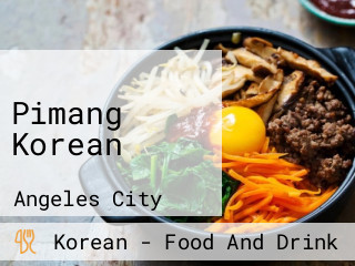 Pimang Korean