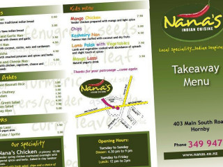 Nana's Indian Cuisine