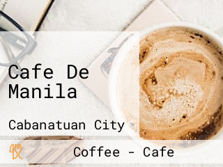 Cafe De Manila