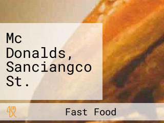 Mc Donalds, Sanciangco St.