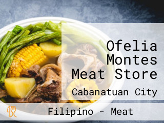 Ofelia Montes Meat Store