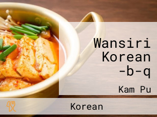 Wansiri Korean -b-q