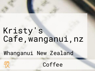 Kristy's Cafe,wanganui,nz