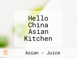 Hello China Asian Kitchen