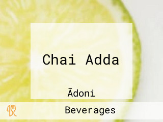 Chai Adda