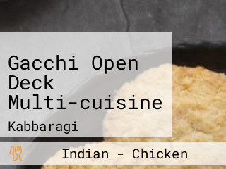 Gacchi Open Deck Multi-cuisine