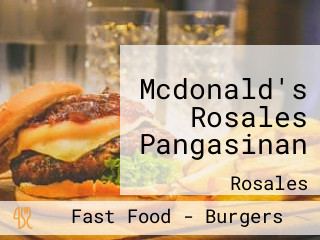 Mcdonald's Rosales Pangasinan