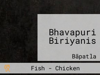 Bhavapuri Biriyanis