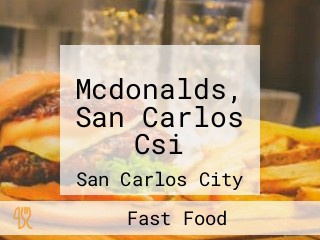 Mcdonalds, San Carlos Csi