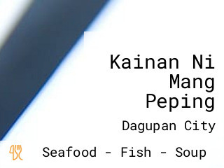 Kainan Ni Mang Peping