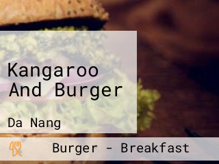 Kangaroo And Burger