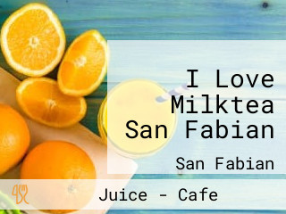 I Love Milktea San Fabian