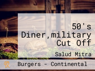 50's Diner,military Cut Off