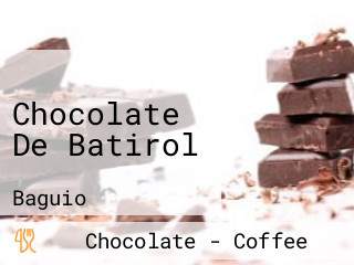 Chocolate De Batirol