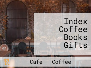 Index Coffee Books Gifts