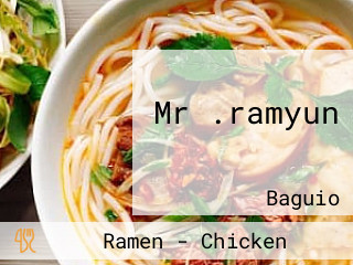 Mr .ramyun 미스터 라면