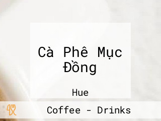 Cà Phê Mục Đồng