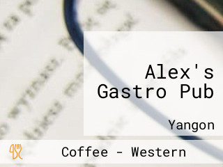 Alex's Gastro Pub