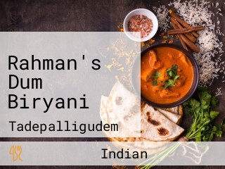 Rahman's Dum Biryani