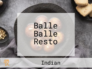 Balle Balle Resto