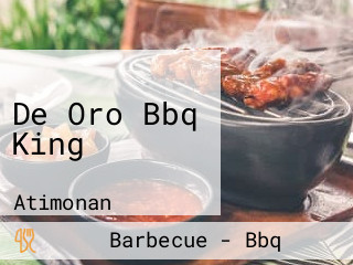 De Oro Bbq King