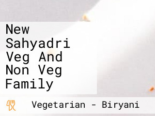 New Sahyadri Veg And Non Veg Family