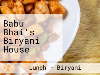 Babu Bhai's Biryani House