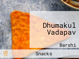 Dhumakul Vadapav