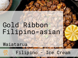 Gold Ribbon Filipino-asian