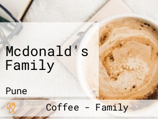 Mcdonald's Family