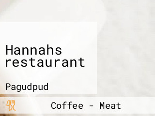 Hannahs restaurant