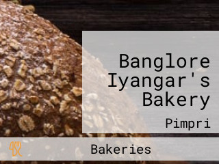 Banglore Iyangar's Bakery