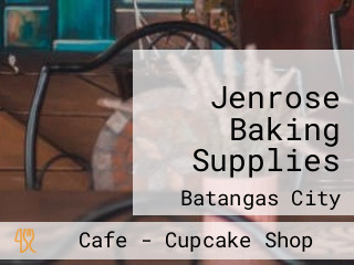 Jenrose Baking Supplies