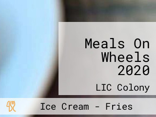 Meals On Wheels 2020