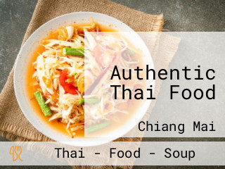 Authentic Thai Food