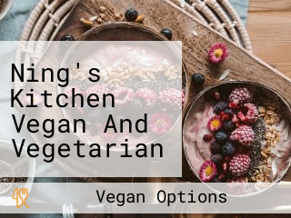 Ning's Kitchen Vegan And Vegetarian Cooking Class