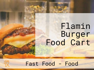 Flamin Burger Food Cart