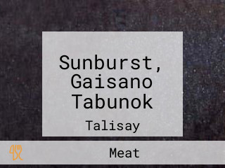 Sunburst, Gaisano Tabunok