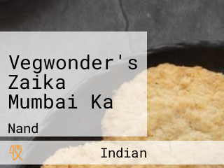 Vegwonder's Zaika Mumbai Ka