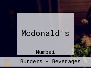 Mcdonald's