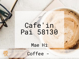 Cafe'in Pai 58130