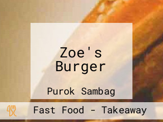 Zoe's Burger