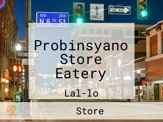 Probinsyano Store Eatery