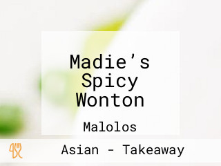 Madie’s Spicy Wonton