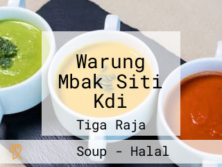 Warung Mbak Siti Kdi