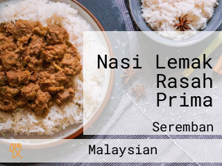 Nasi Lemak Rasah Prima